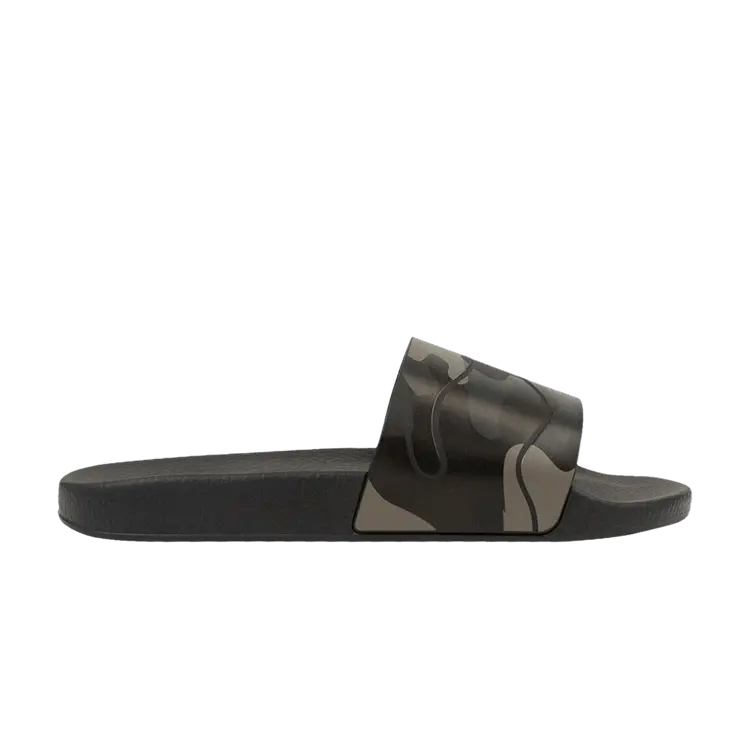 

Кроссовки Valentino Slider Black Camouflage, черный