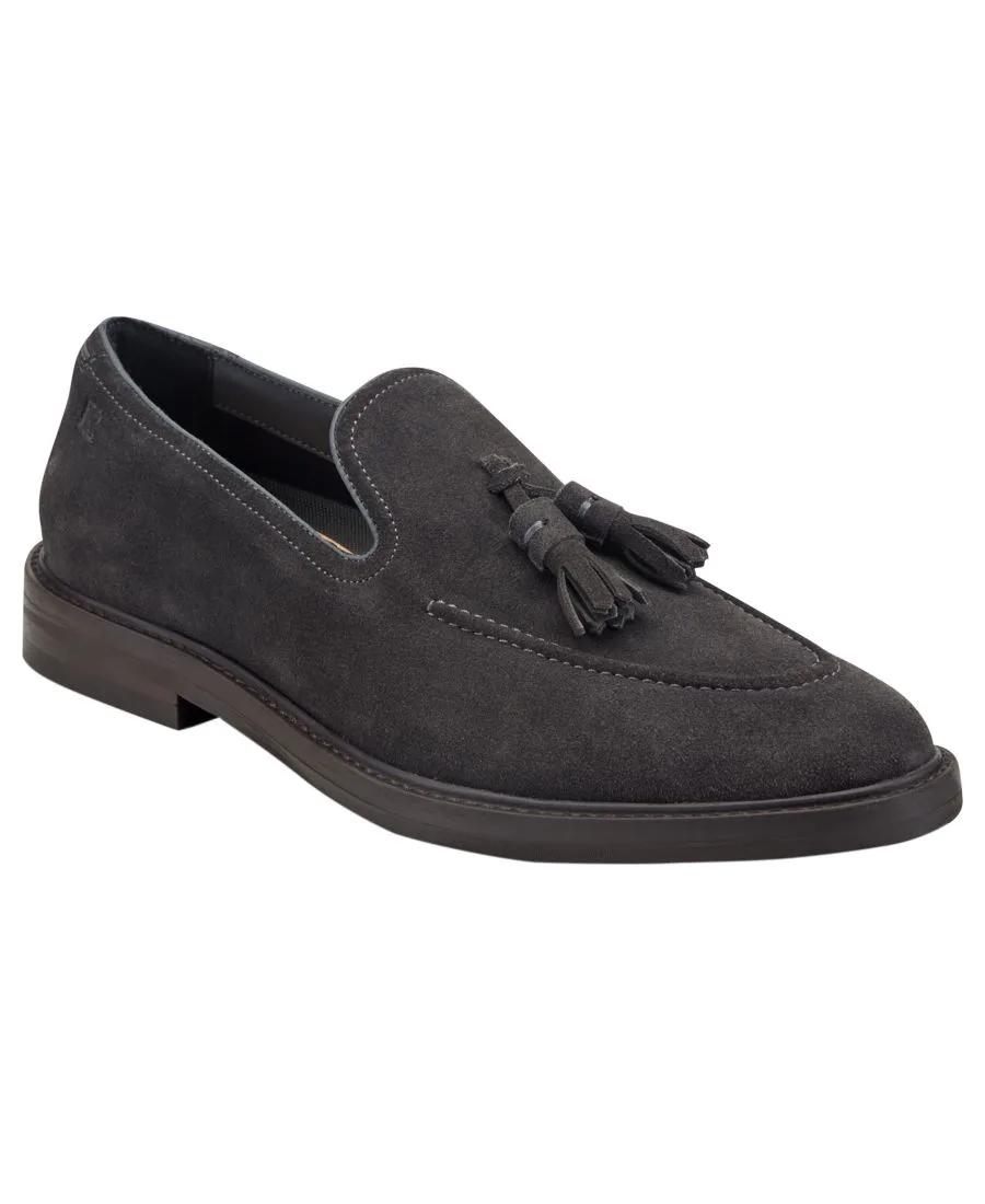 Мужские лоферы Madison с кисточками и застежкой-липучкой Kenneth Cole New York, Charcoal Suede