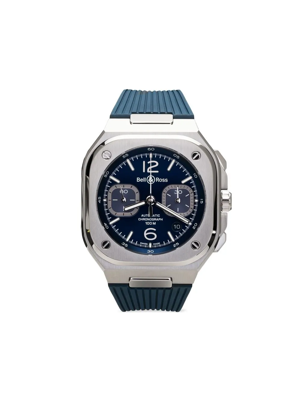 

Наручные часы BR-05 Chrono 42 мм Bell & Ross, синий