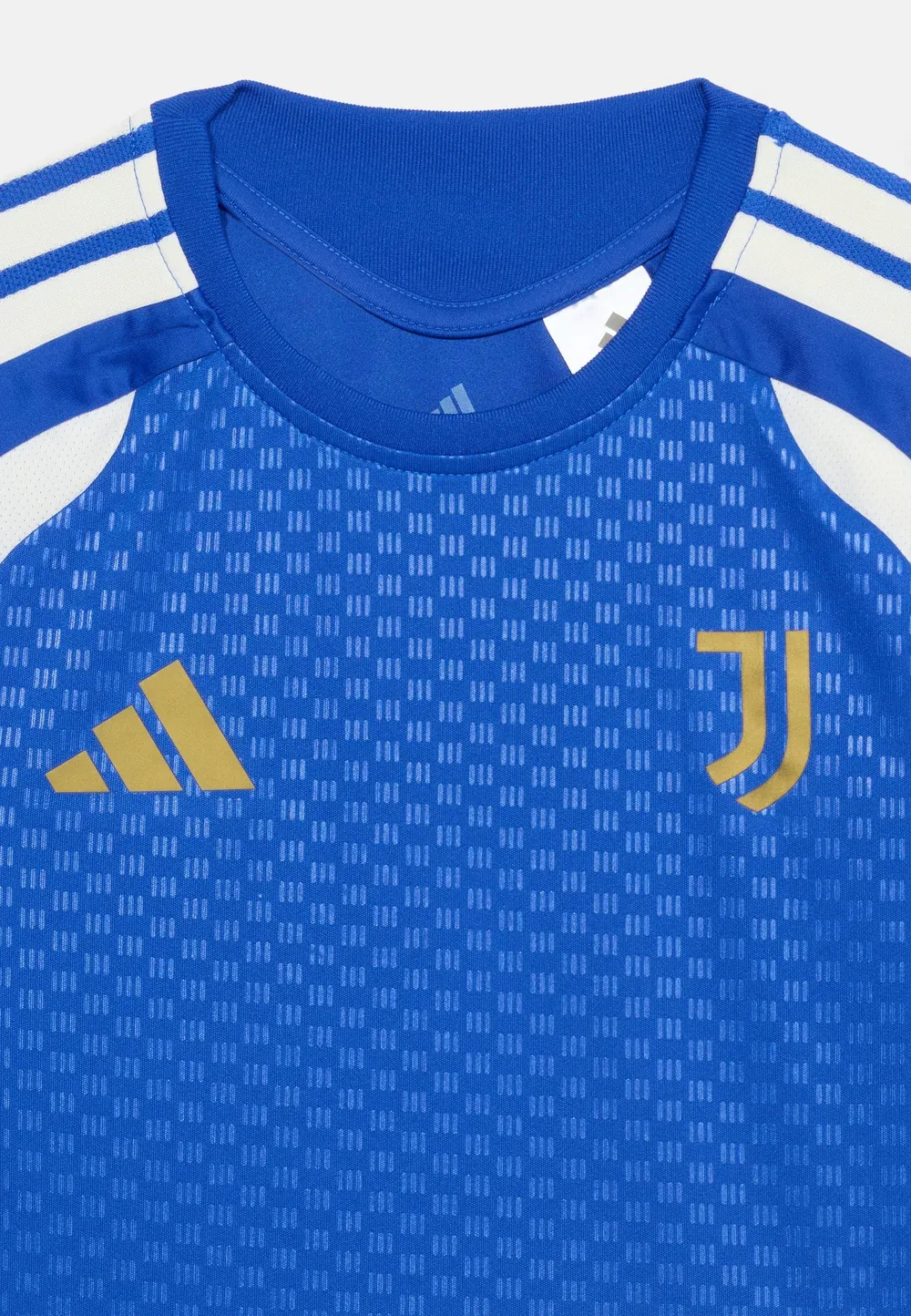 Футбольная футболка унисекс Juventus tiro competition Adidas Performance, Bold Blue/Chalk White — фото 4