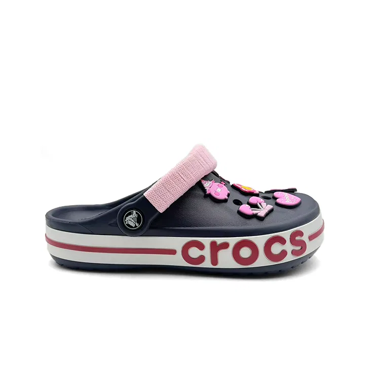 Детские сабо с набором съемных украшений Bayaband Clog Clogs Crocs, Blue — фото 3