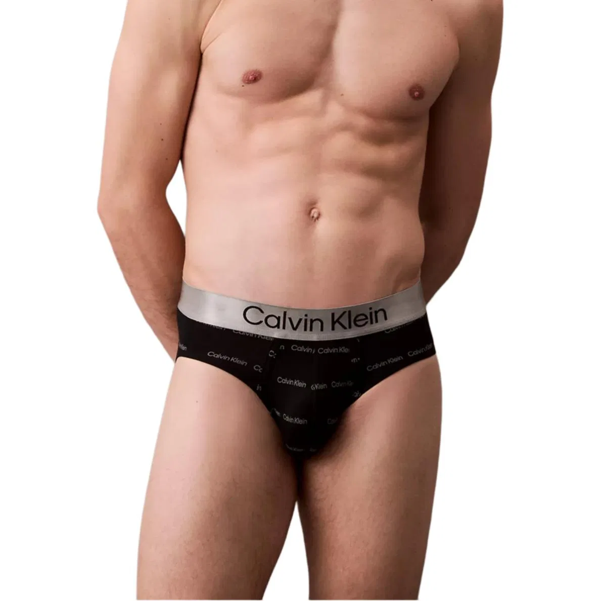 Мужские трусы-слипы Calvin Klein, Черный
