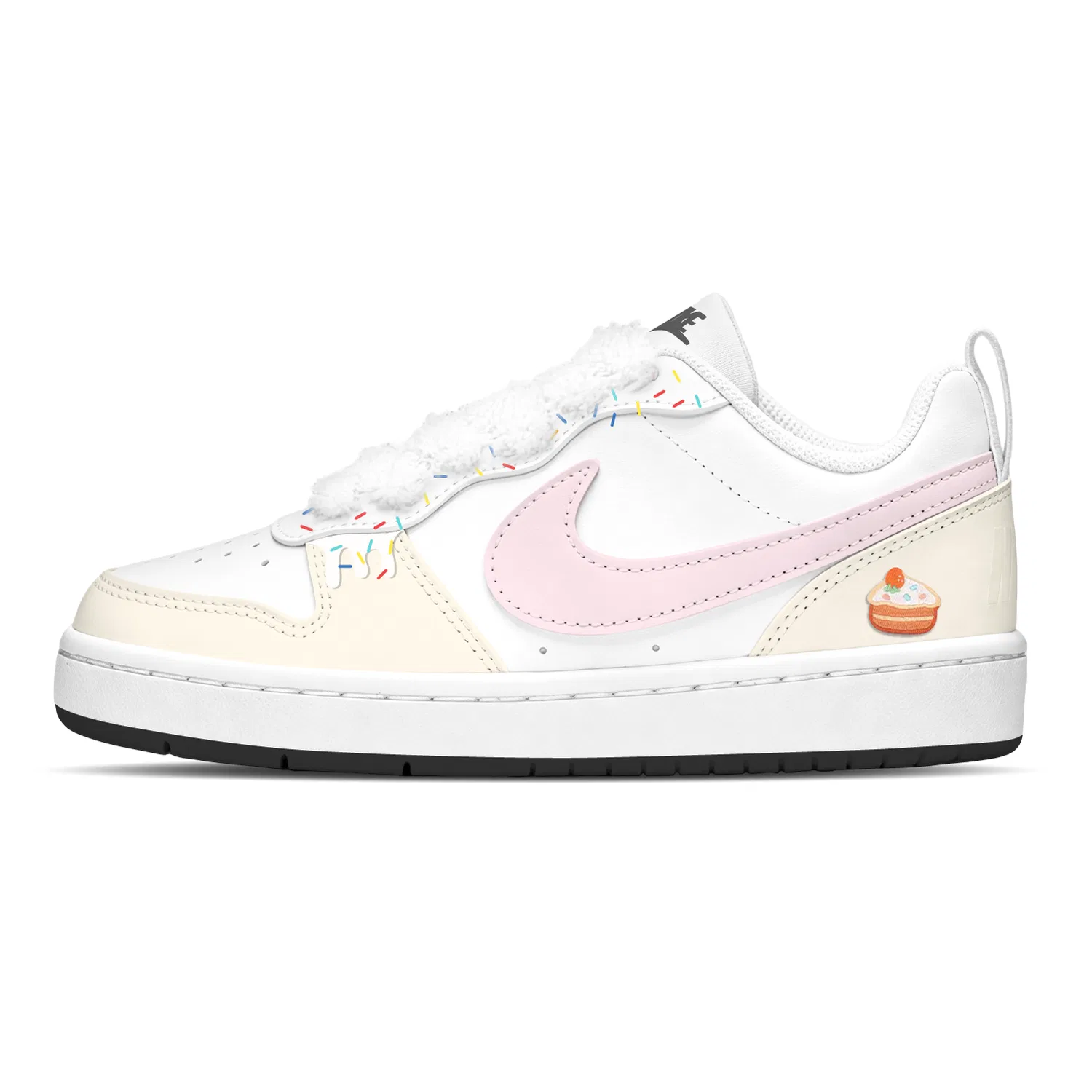 Детские скейтборд-кроссовки с низким верхом Unisex Court Borough Nike, Pink — фото 3