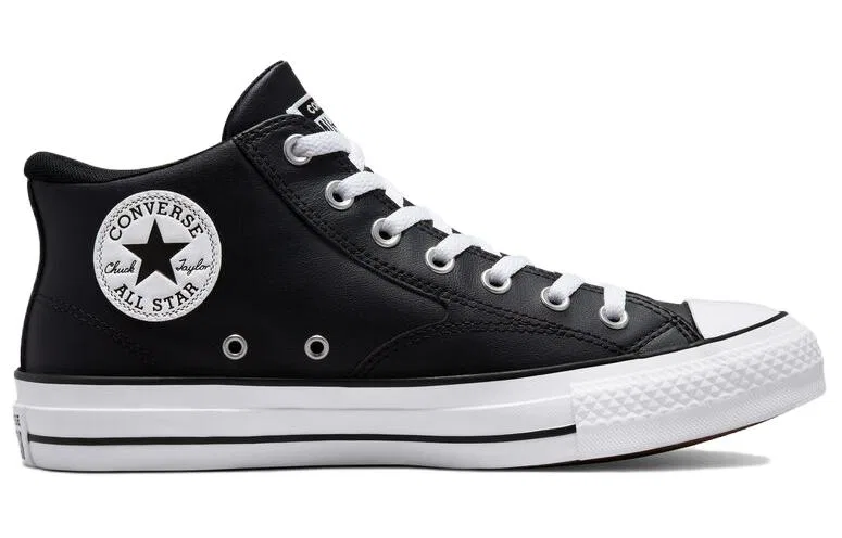 Детские кроссовки для скейтбординга с защитой от скольжения Chuck Taylor All Star Malden Street Converse, Black/White/Black — фото 3