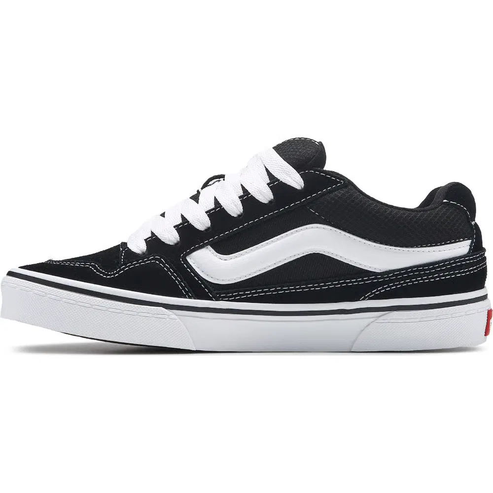 Детские скейтбордистские кроссовки Caldrone Vans, Black/White — фото 3