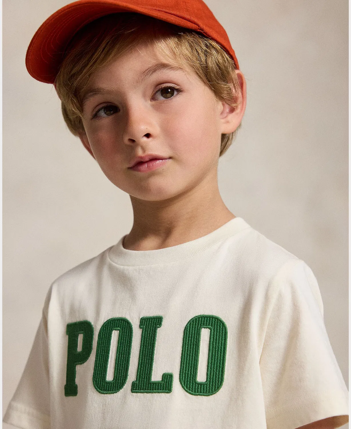 Футболка из хлопка, Unisex Logotipo, Polo Ralph Lauren, кремовый — фото 3