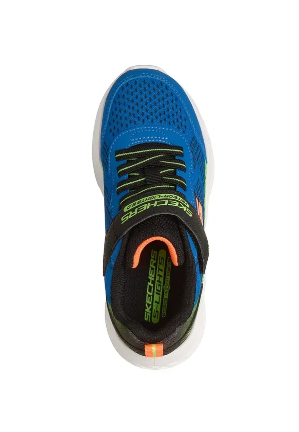 Кроссовки с синтетическим верхом Meteor-lights 2.0 lmbk var Skechers, dark blue, темно-синий — фото 3