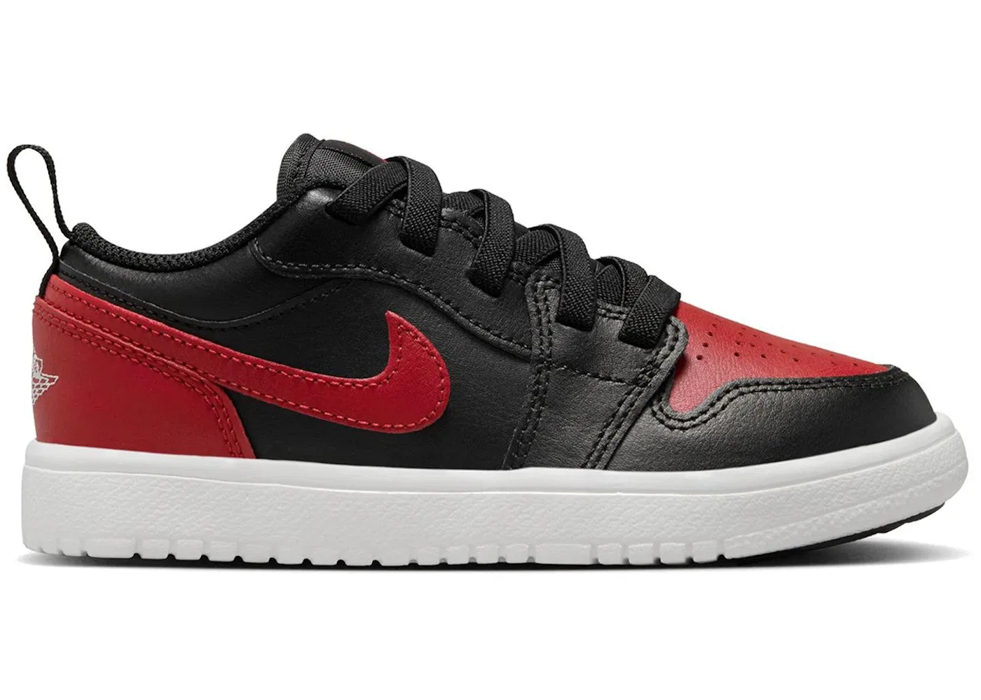 Детские кроссовки Lifestyle Jordan 1 Low ALT Bred Twist Jordan, Black Summit White Varsity Red