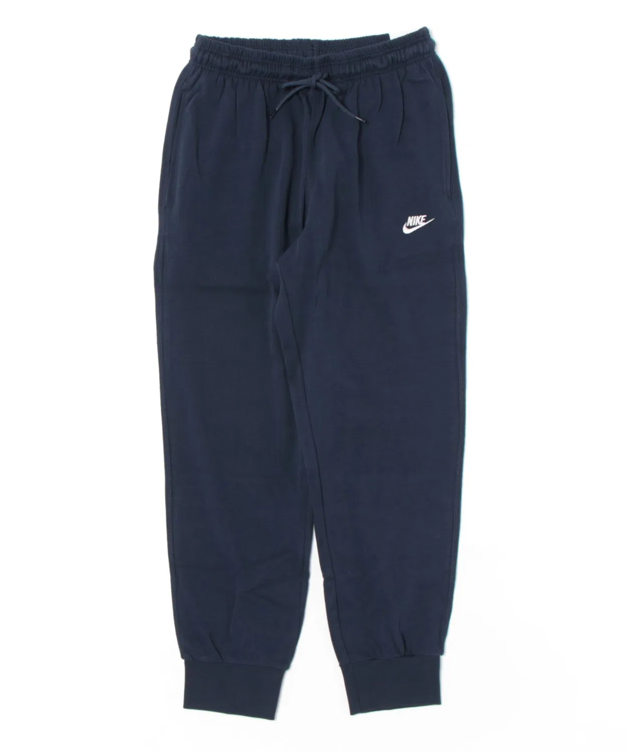 Мужские спортивные брюки-джоггеры с утягивающим поясом Nike Club Knit Jogger, Black