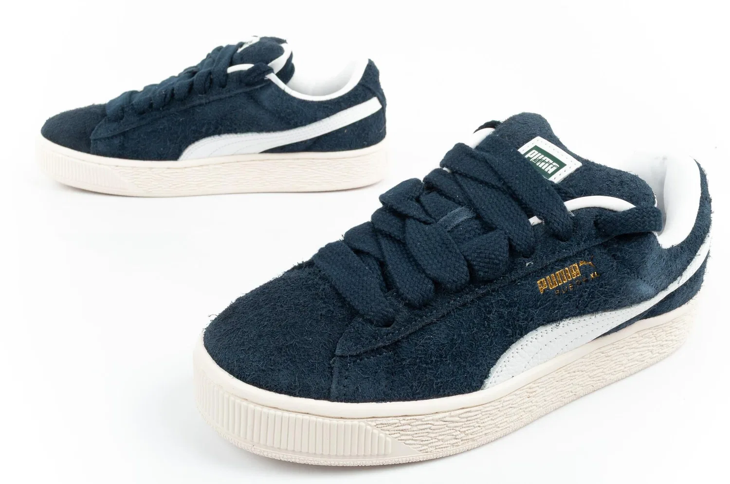 Детские кроссовки с ретро-дизайном Puma Suede XL Hairy, Bunt — фото 4