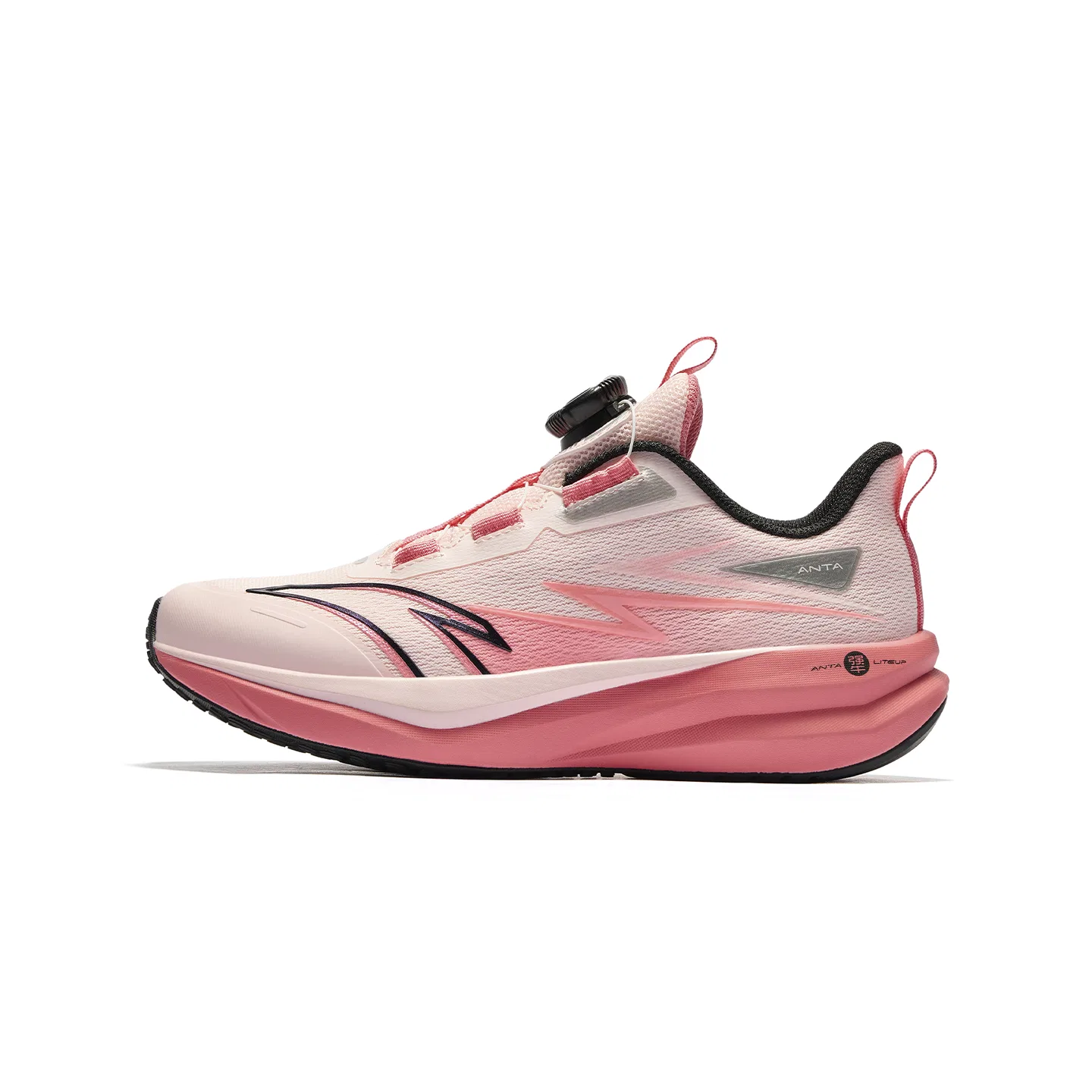 Детские кроссовки для бега с низким верхом Decisive Victory, Antakids, Neon Pink/Radiant Pink-4