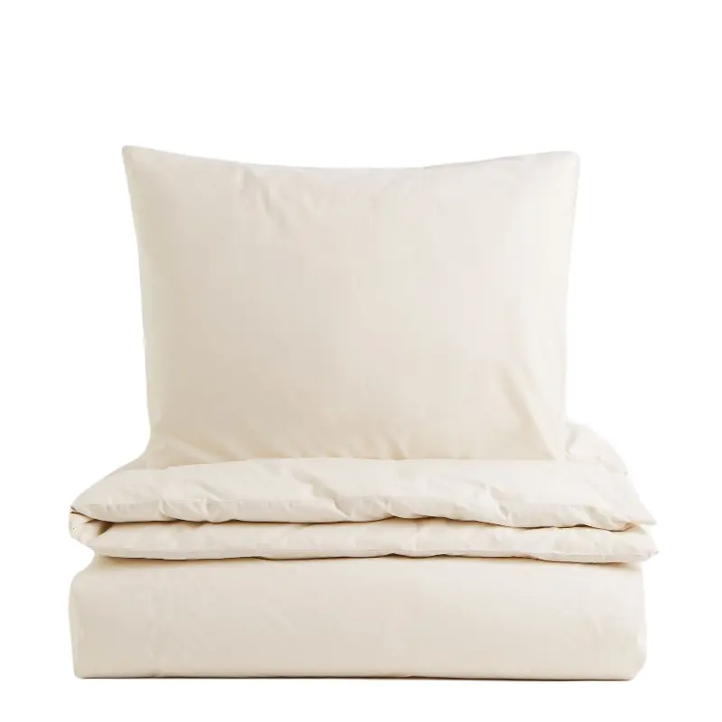 

Комплект односпального постельного белья H&M Home, светло-бежевый