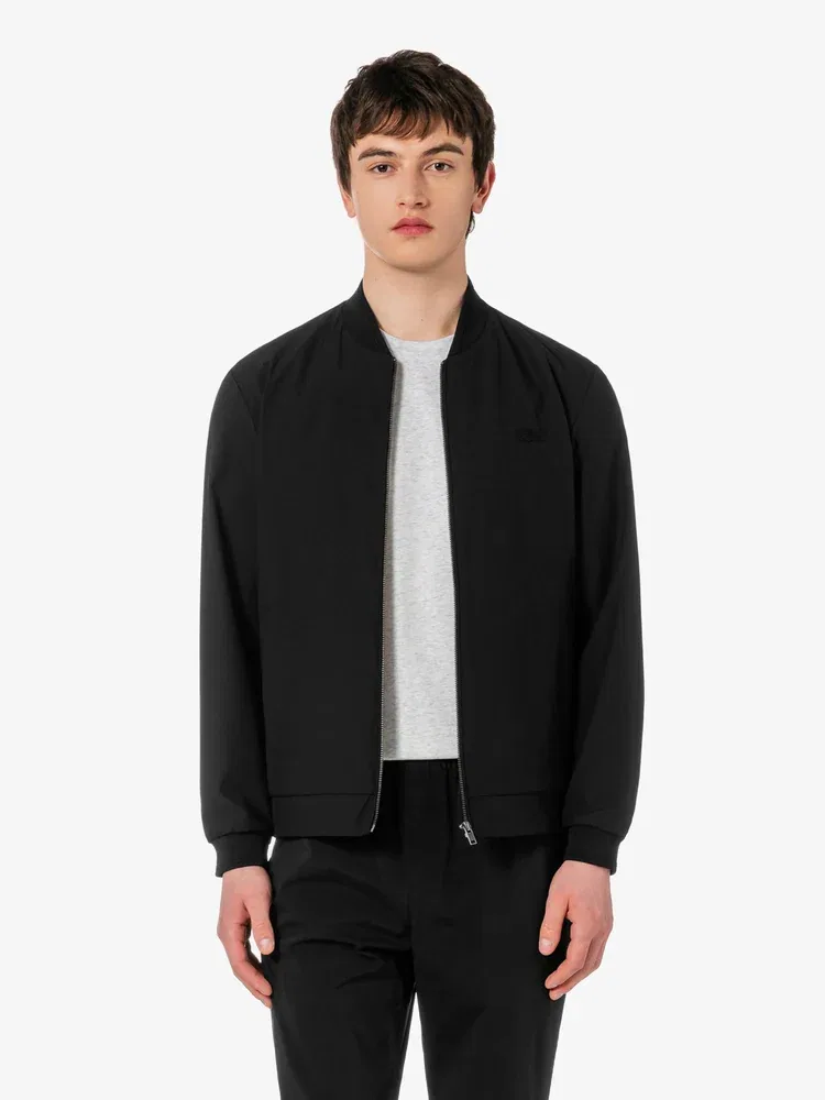 Куртка от LACOSTE, модель Stadium Neck, Black