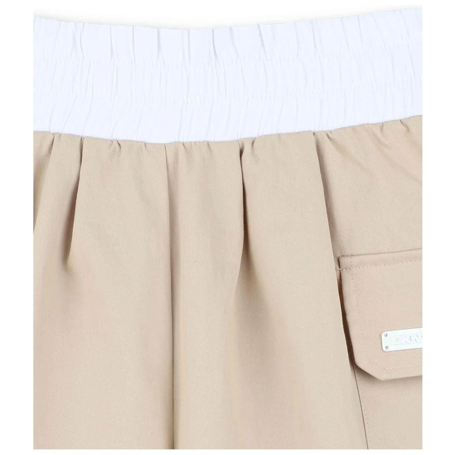 Детские шорты для девочек Dkny, Цвет Beige — фото 4