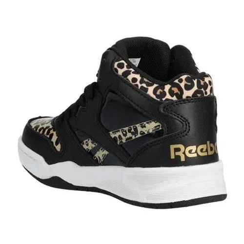 Детские кожаные кроссовки BB4500 Court Reebok, Schwarz — фото 3