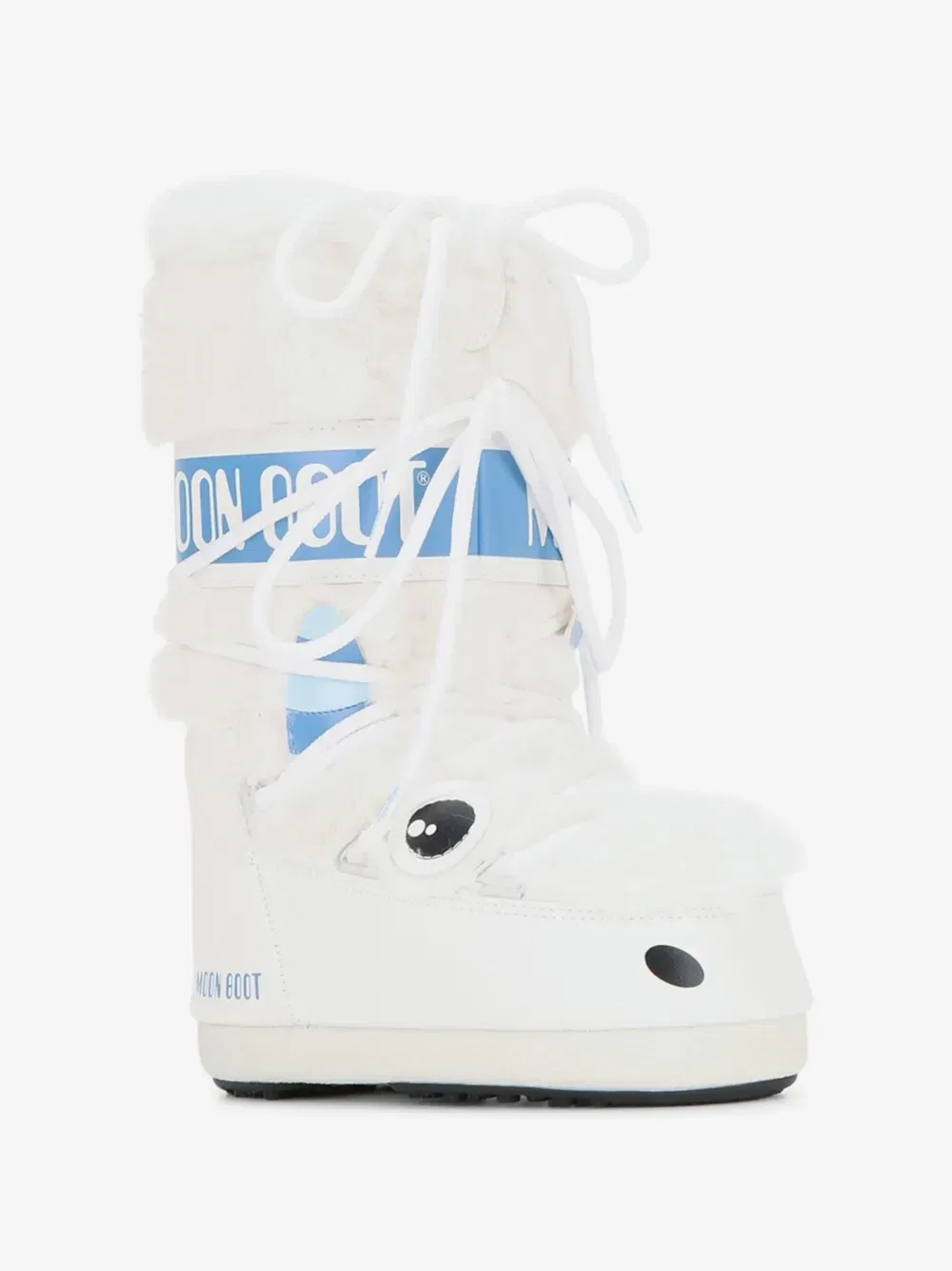 Ботинки Icon Little Yeti на платформе Moon Boot Kids, белый