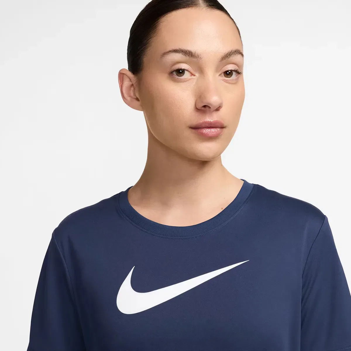 Женская футболка с длинным рукавом Nike, Navy — фото 3