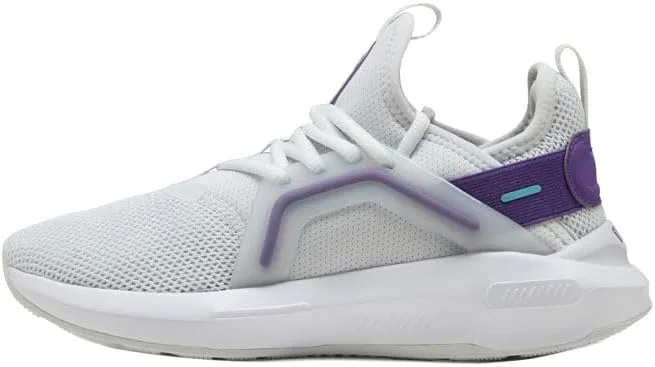 Детские кроссовки для мальчиков Softride Enzo PUMA, Silver Mist-Team Violet-Puma White — фото 3