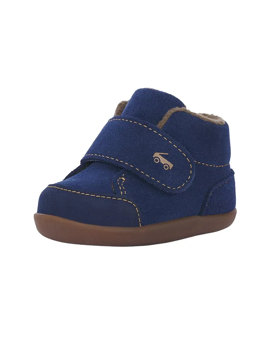 Детские кроссовки на первую обувь из замши Casey Mini See Kai Run, Navy Suede