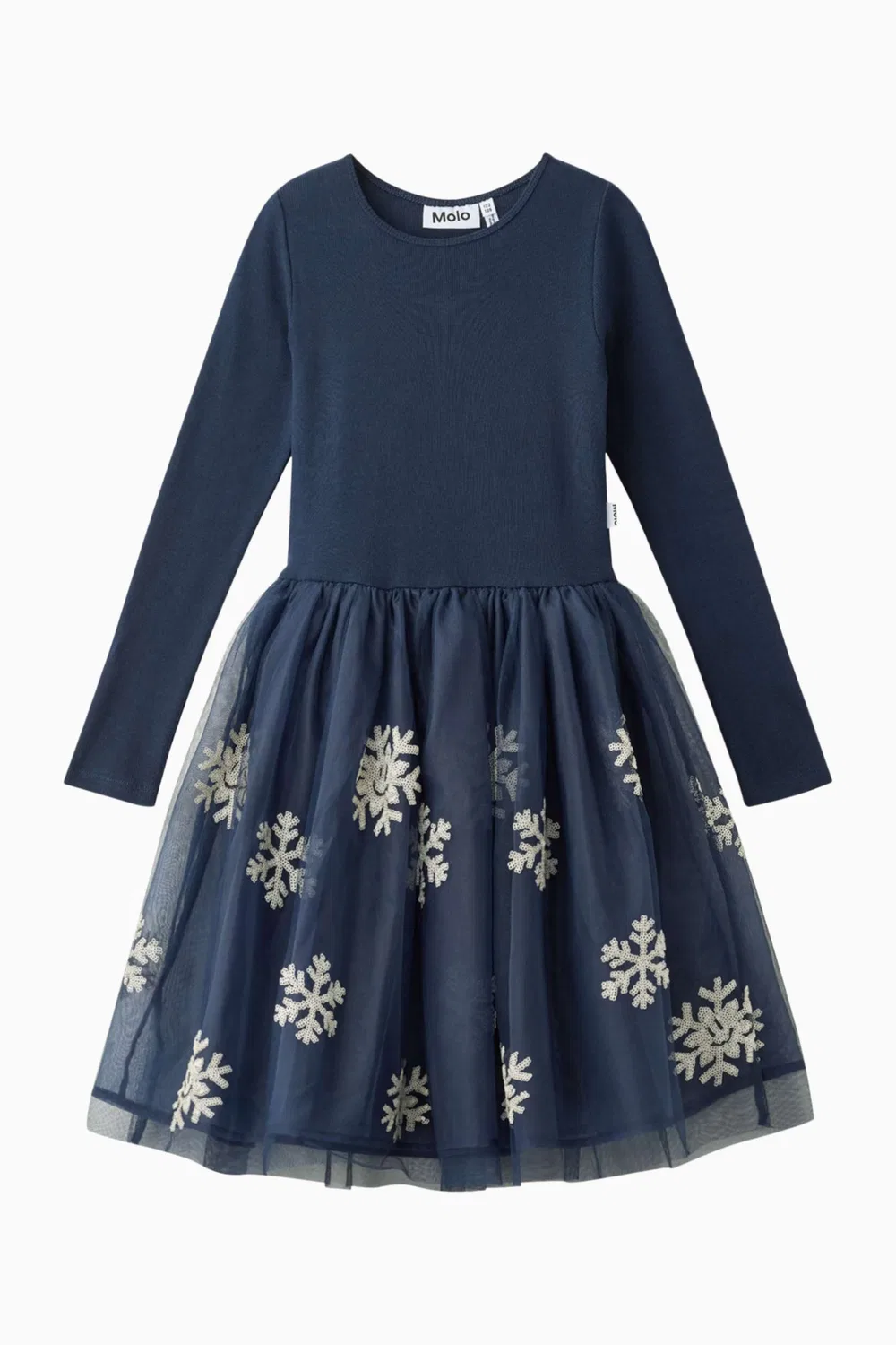 Платье с принтом снежинки Cyrus Snowflake Tulle Molo