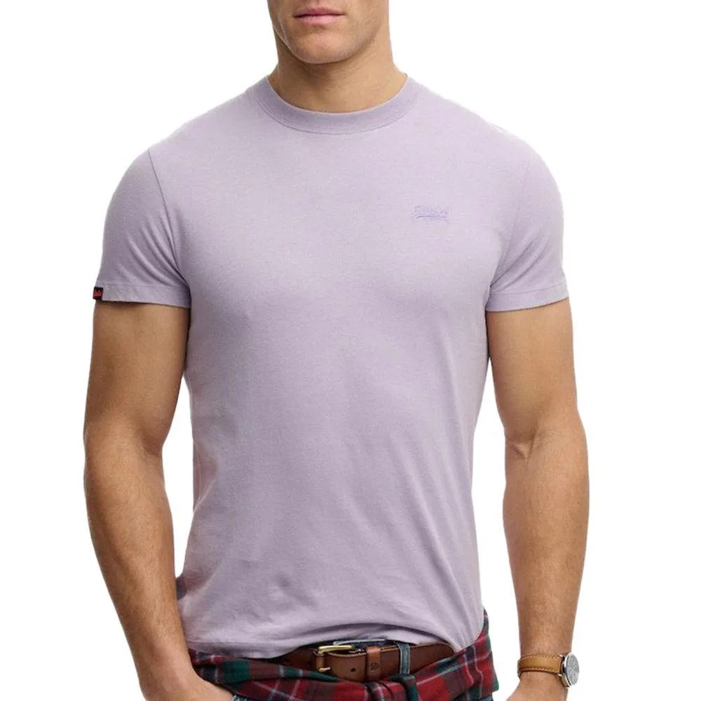 Мужская хлопковая футболка Vintage Logo Superdry, Royal Purple