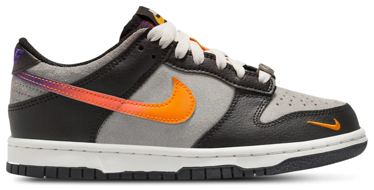 Кроссовки для мальчиков Dunk Low Nike, цвет Grey/Purple/Orange