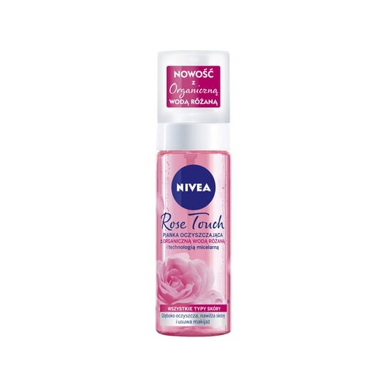 

Очищающая пенка с органической розовой водой 150мл Nivea, Rose Touch