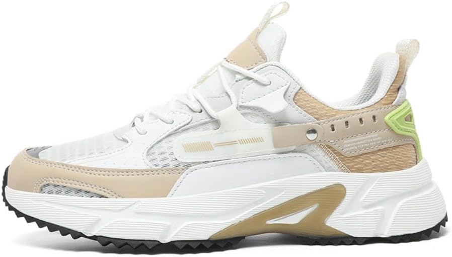 

Мужская обувь 2024 Спортивная обувь Мужская обувь Беговые кроссовки кроссовки Yafexin, бежевый