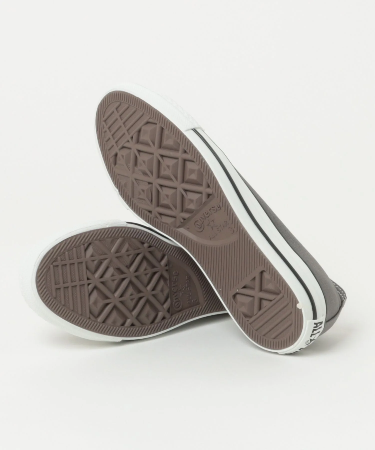 Мужские кеды из канваса CONVERSE ALL STAR OX CHARCOAL серые — фото 3