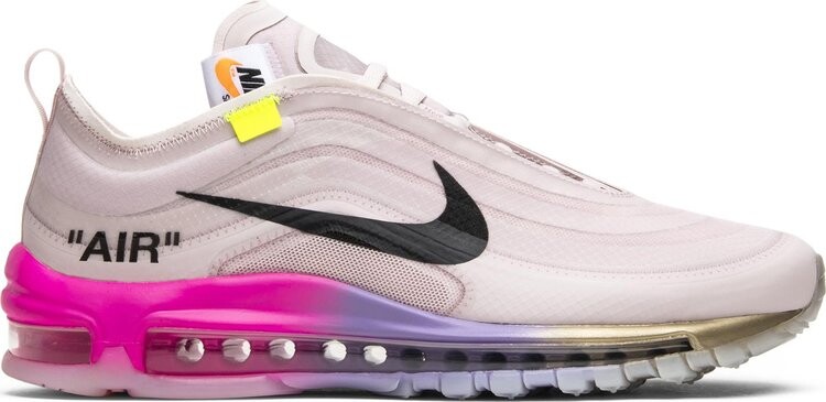 Кроссовки Nike Serena Williams x Off-White x Air Max 97 OG 'Queen', розовый — фото 2