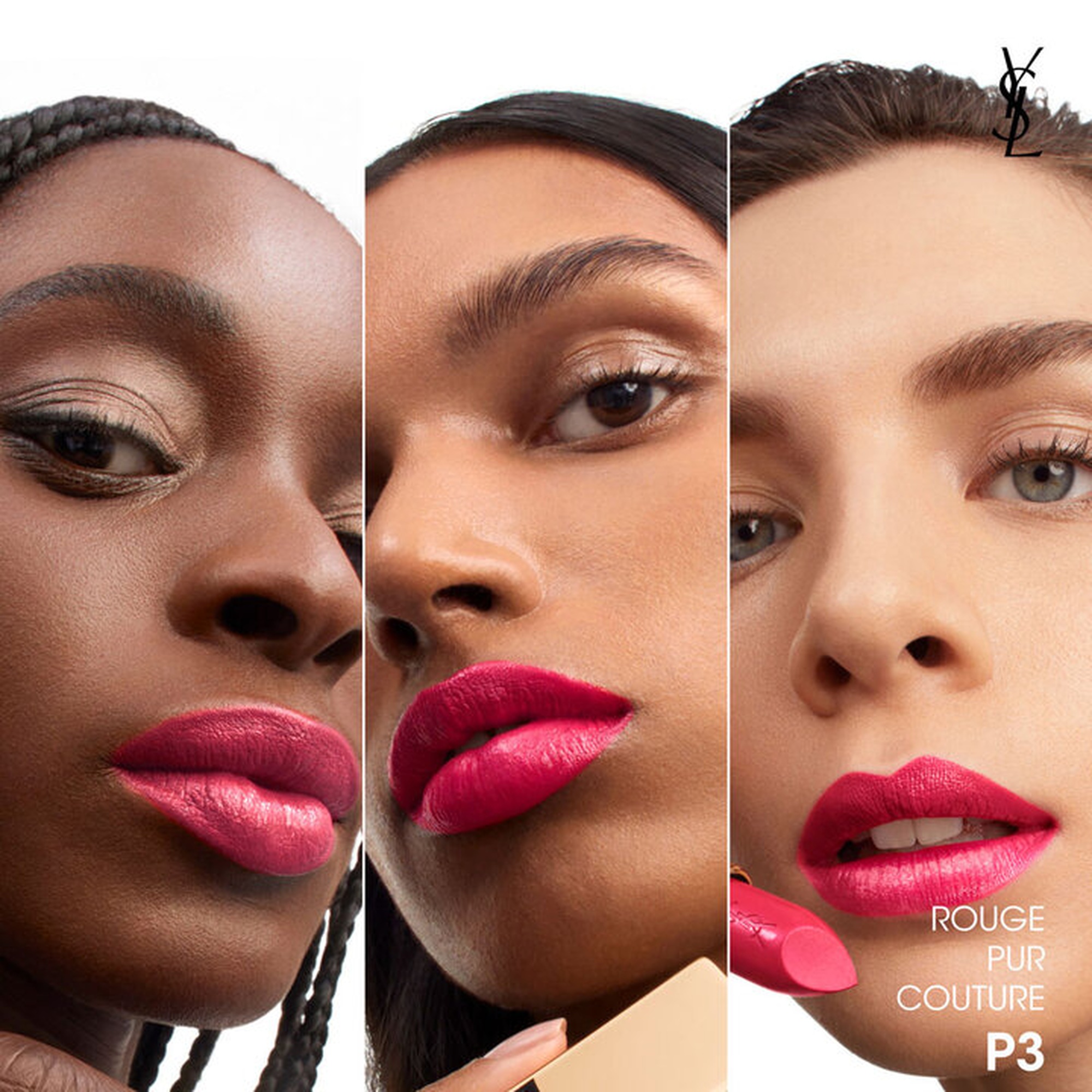 Помада для губ Yves Saint Laurent Rouge Pur Couture, P3 Pink Tuxedo, 3,8 г — фото 3