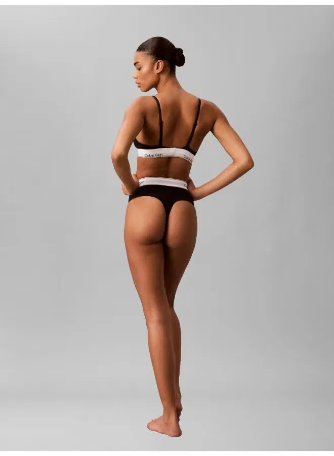 Трусы-стринги с утягивающим эффектом Icon Calvin Klein, черный — фото 2