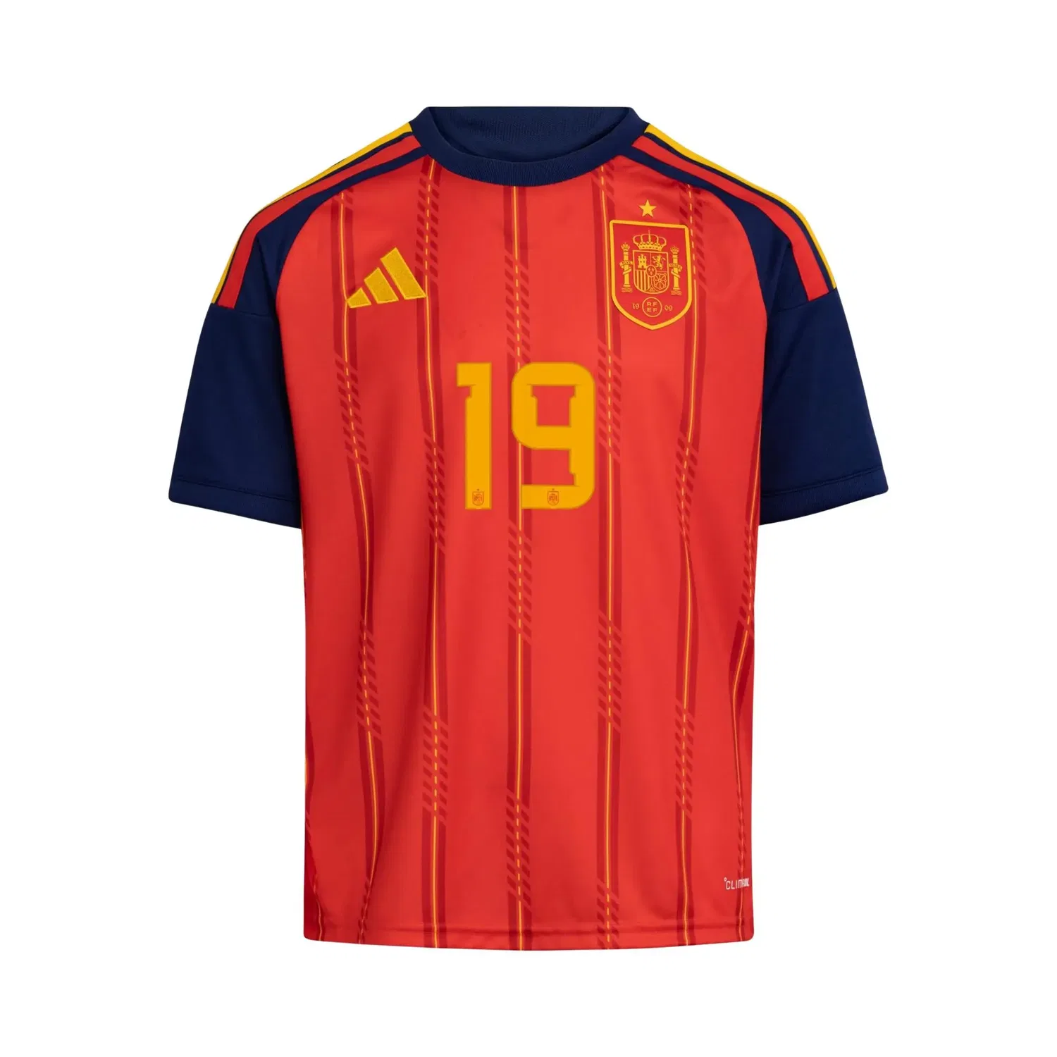 Футболка Adidas Spain 26 Home Yamal Jersey GS, красный