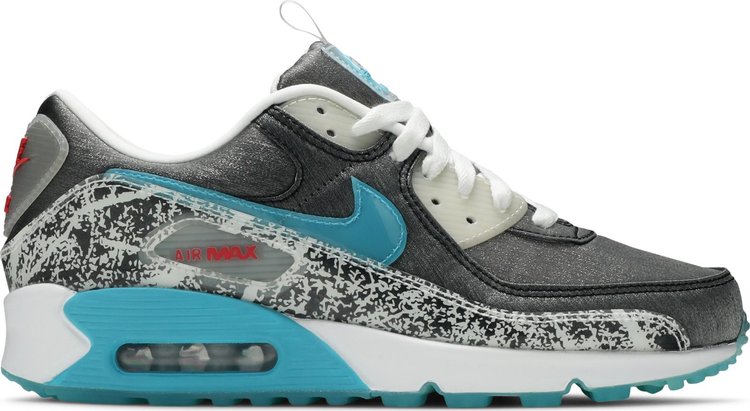 Кроссовки Nike Wmns Air Max 90 SE 'Rice Ball', серый - фото