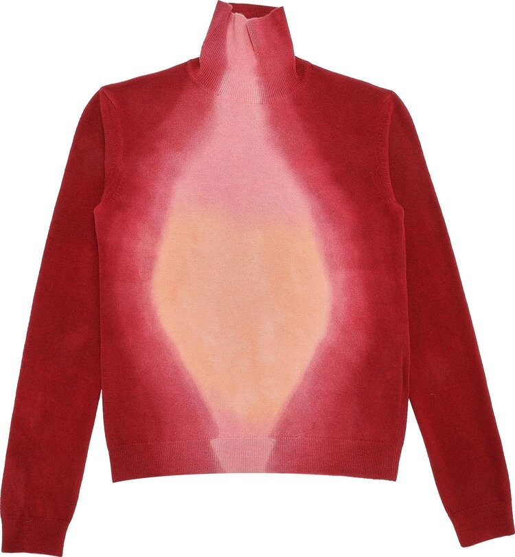 

Свитер Marni Turtleneck Sweater 'Burgundy', красный