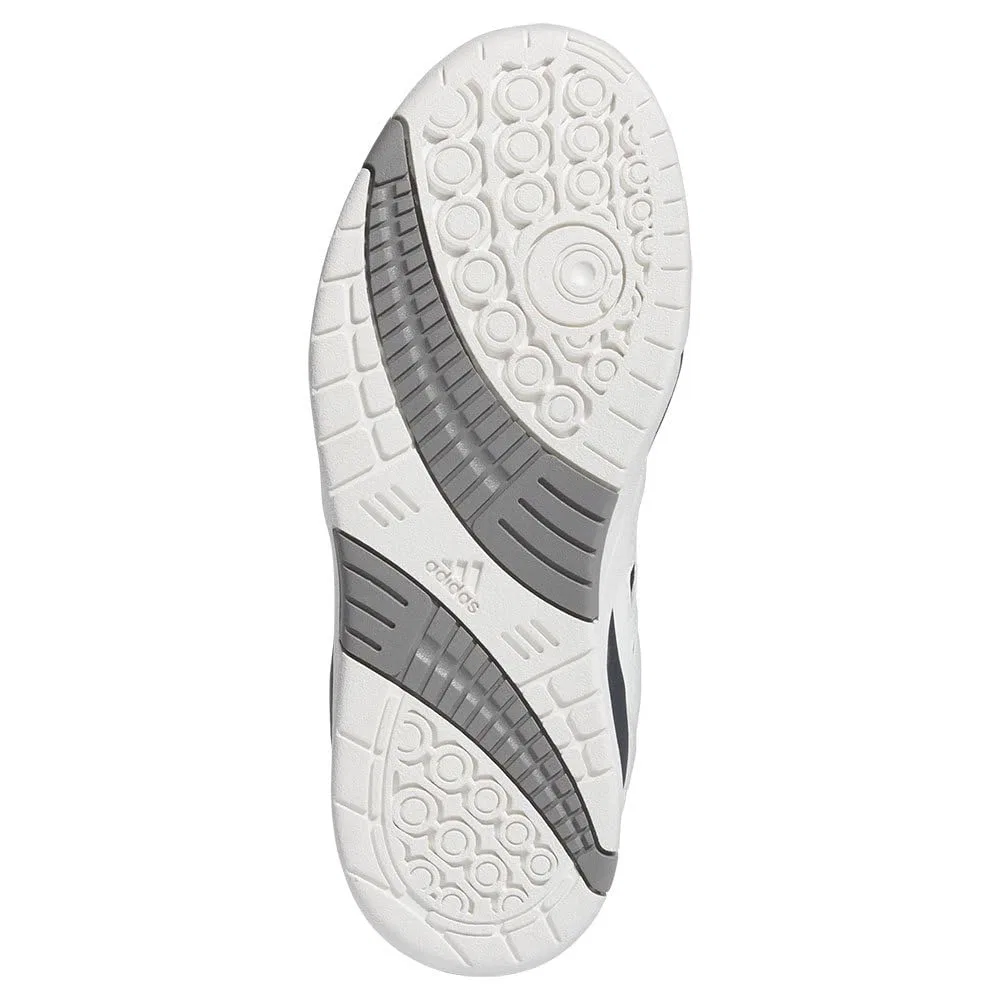 Детские кроссовки для мальчиков с замшевым верхом Midcity Low Adidas, Core White Aurora Ink Grey Three — фото 2