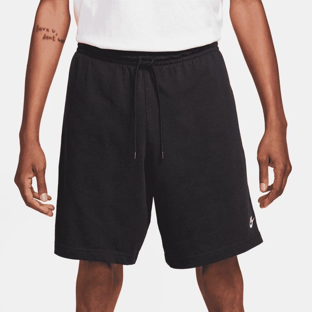 Мужские шорты с принтом Nike Club Men's Knit Shorts, Nike, Schwarz — фото 3