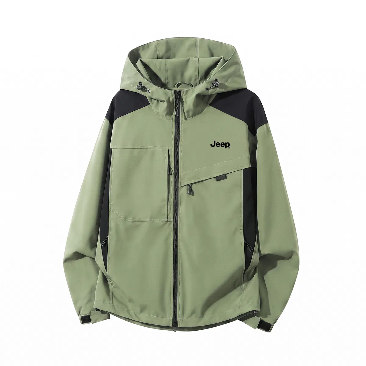 Детская куртка с капюшоном Jeep Lifestyle, Pea Green