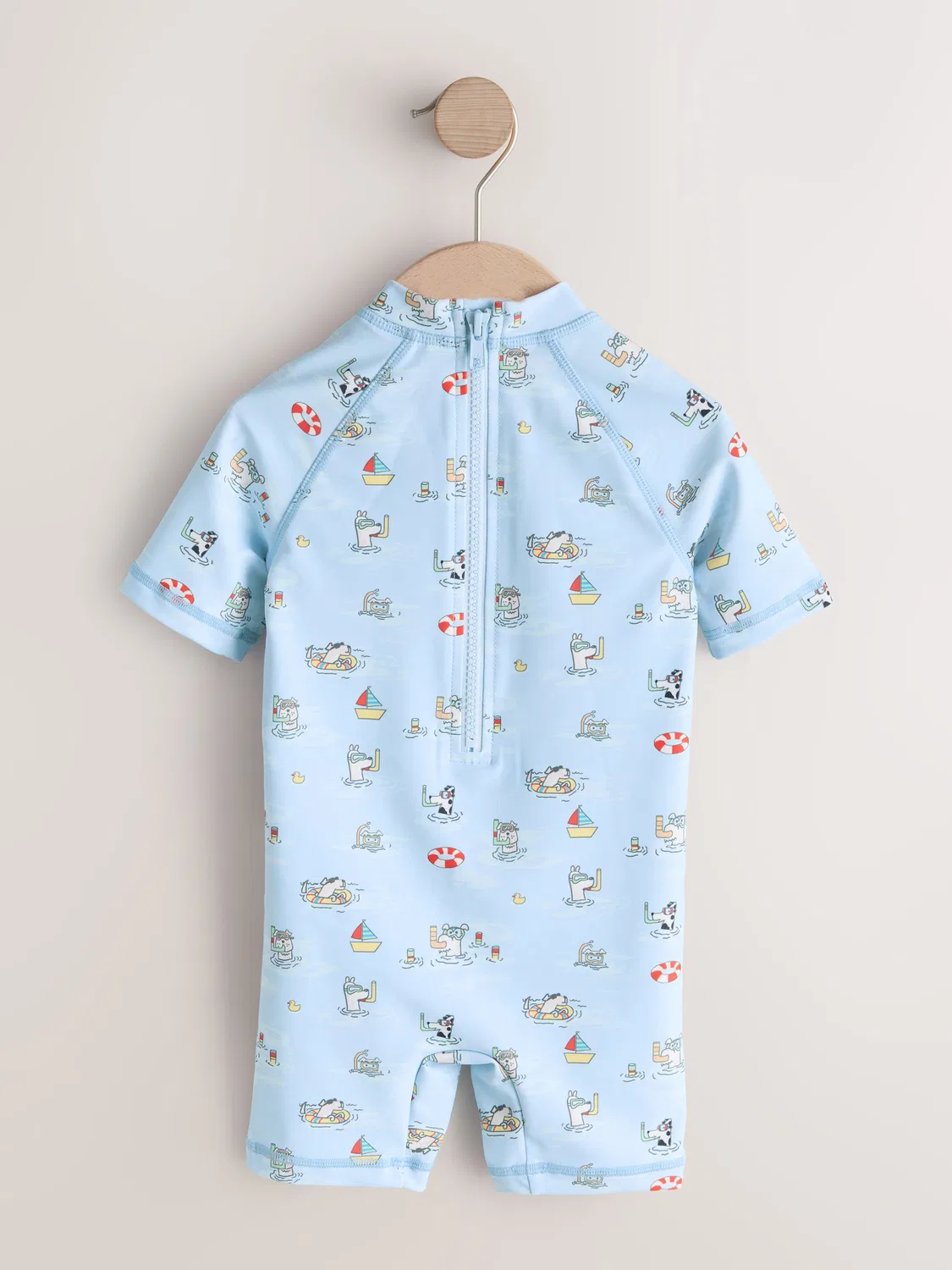 Комбинезон для плавания Cath Kidston Snorkel Stanley, синий — фото 3