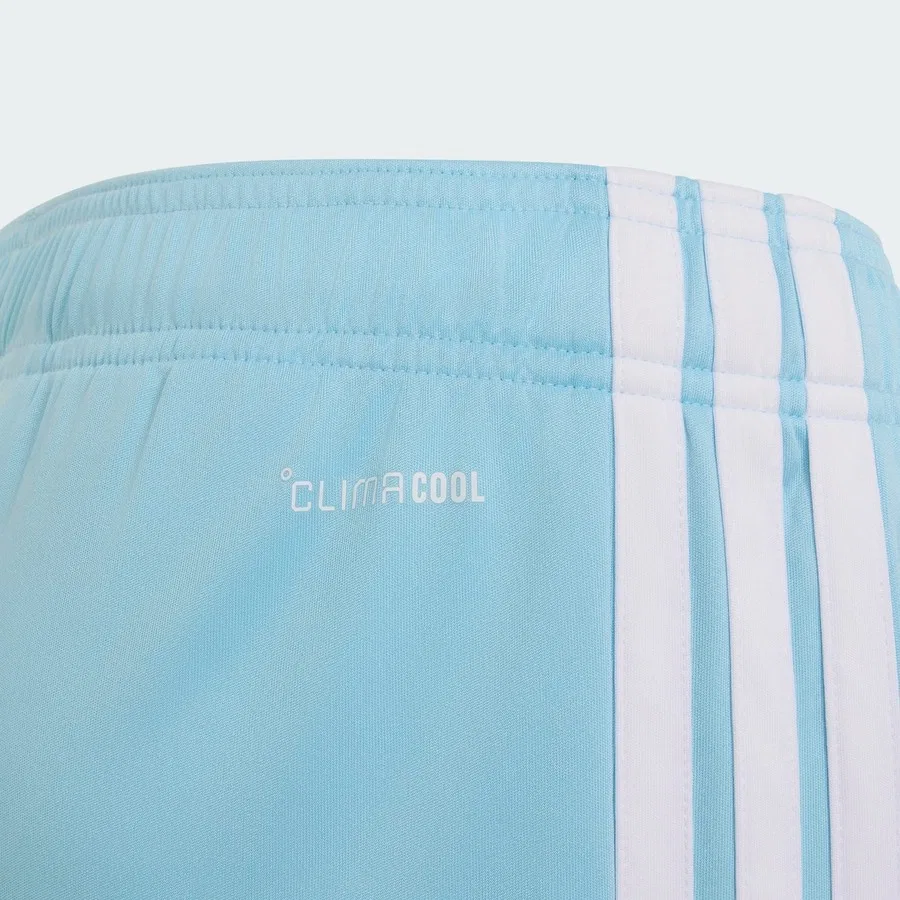 Детские шорты с принтом Messi Tiro League adidas, Синий — фото 3