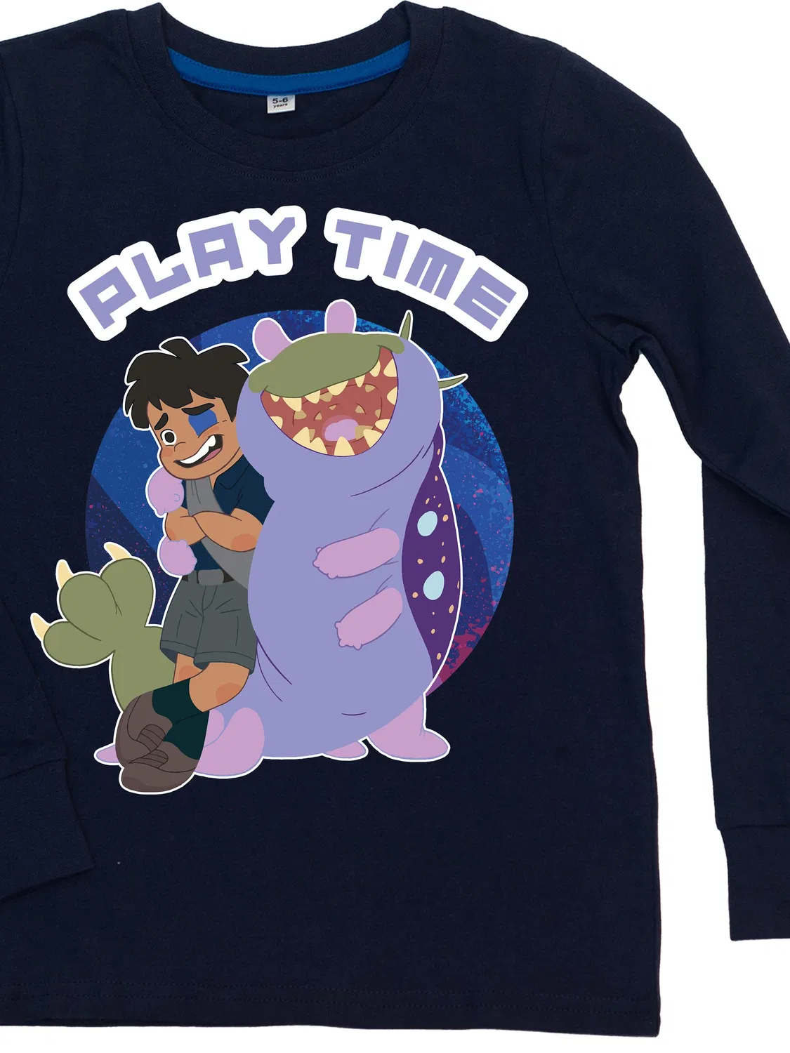 Пижама Disney Elio Play Time Brands In, синий — фото 2