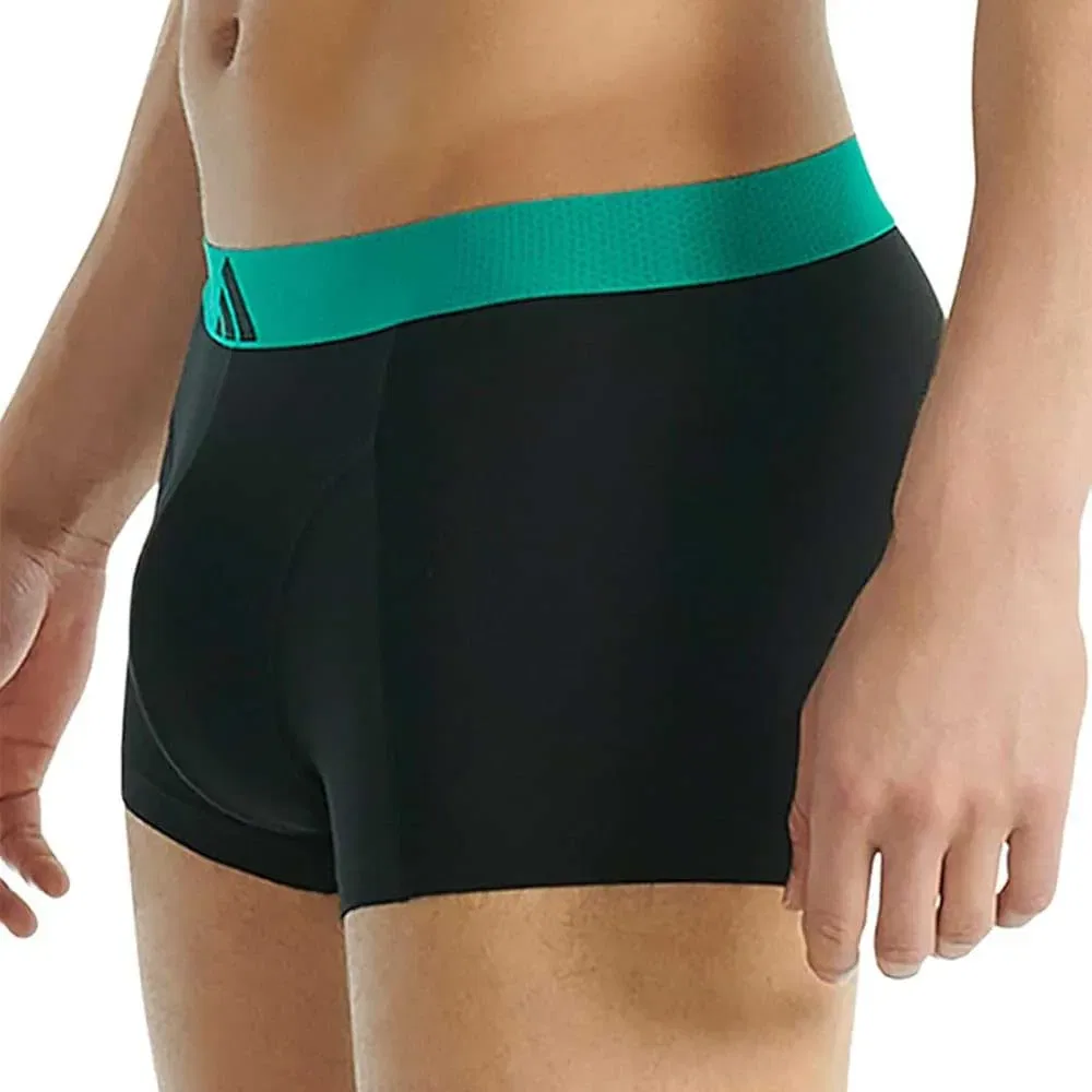 Комплект боксеров Adidas Body Active Flex Cotton 2 шт Adidas, черный — фото 4