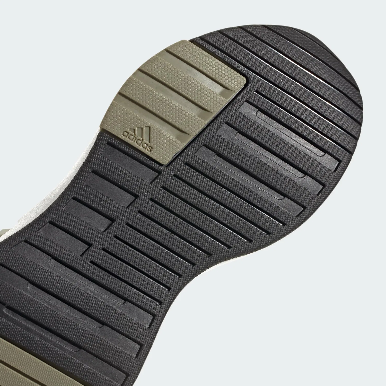 Детские кроссовки с липучкой Racer Tr23 Shoes Kids Adidas, Olive Cloud White Shadow Olive — фото 4