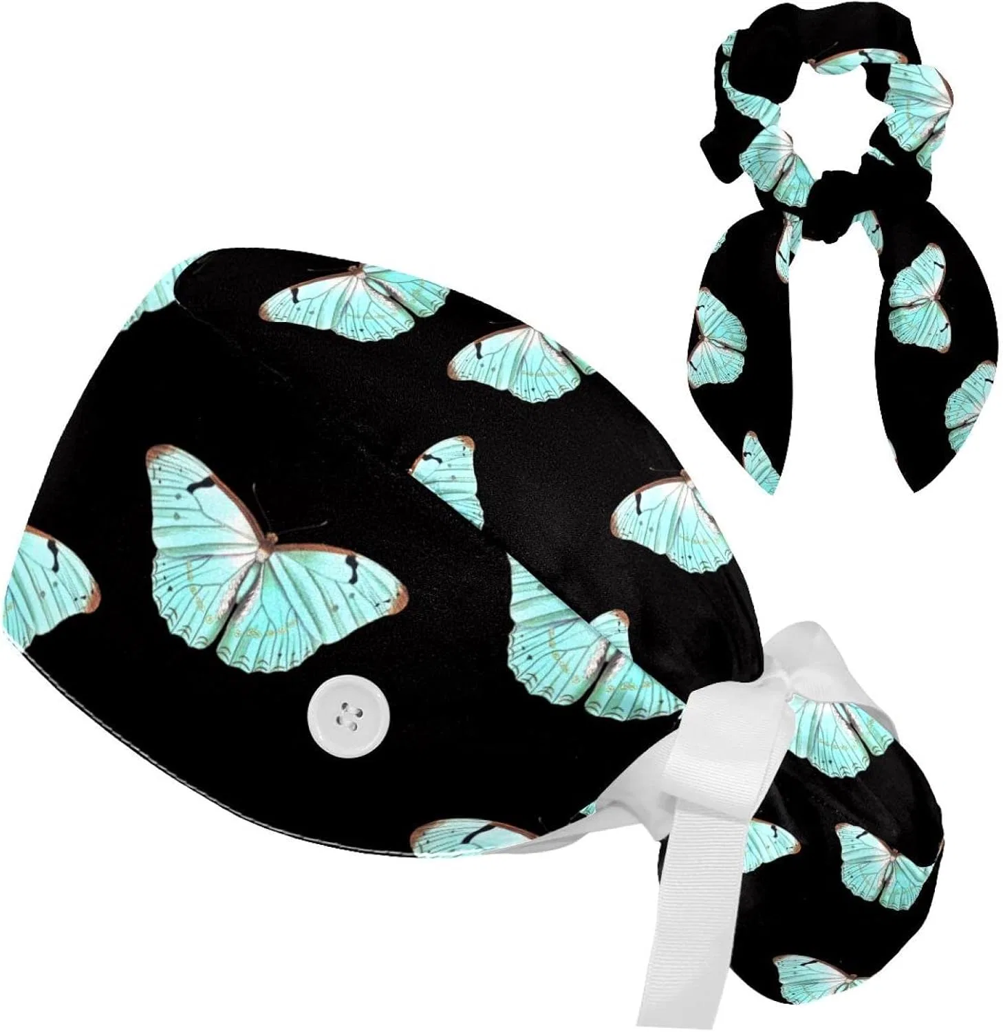 Шапочка для душа Adjustable Butterfly, HOHODIY, многоцветная