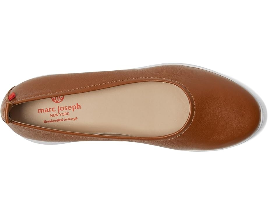 Туфли на плоской подошве Marc Joseph New York Jamie Street, цвет Cognac Napa Soft — фото 2