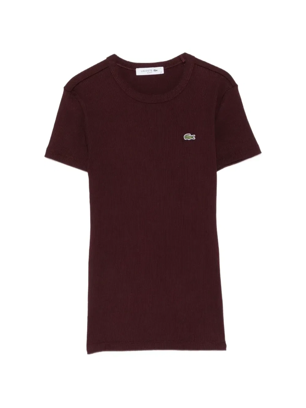 Футболка с нашивкой-логотипом Lacoste, коричневый