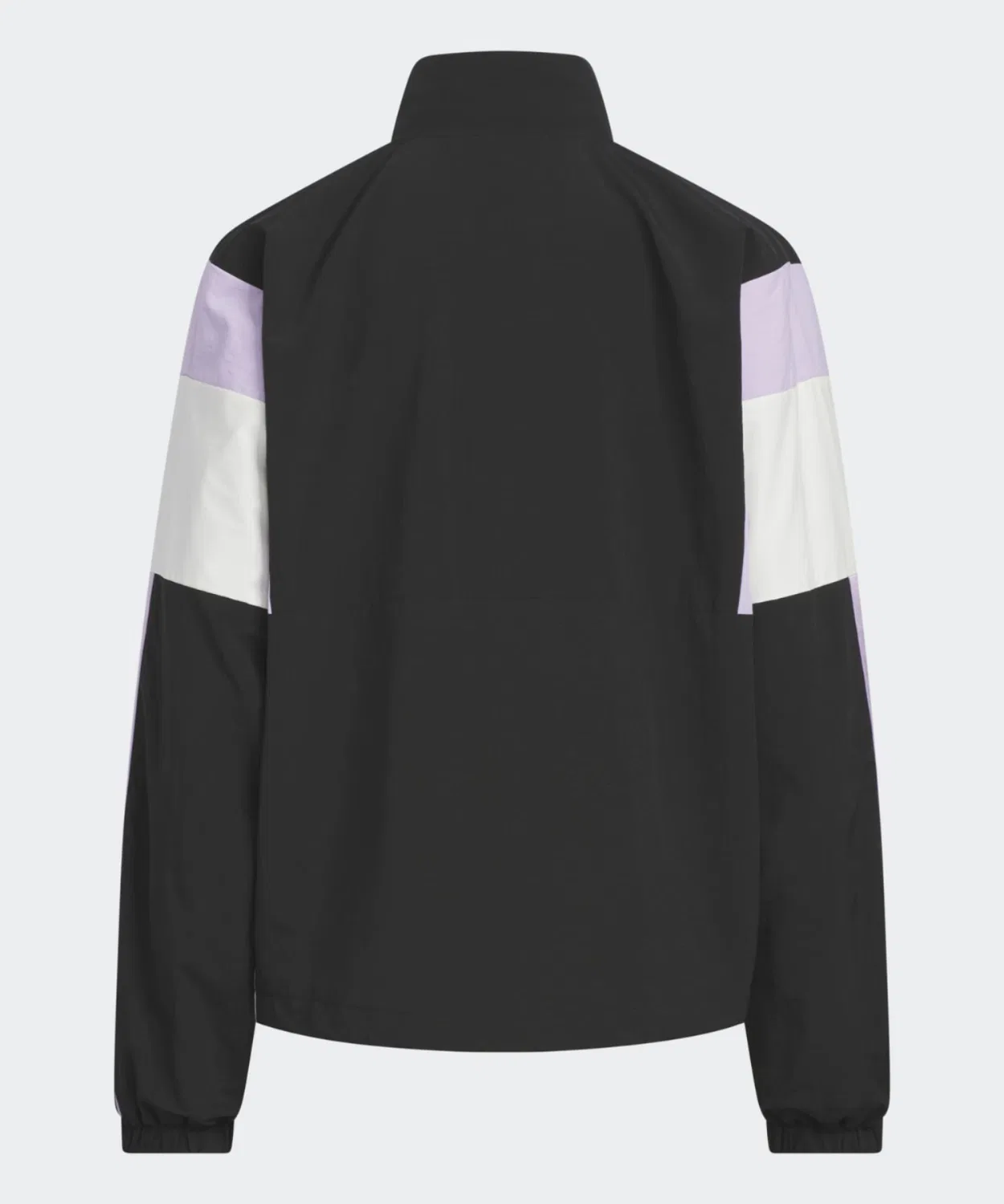 Детская куртка свободного кроя с принтом Adidas, Black — фото 2