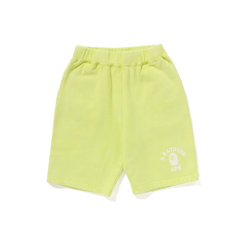 Детские шорты в стиле хип-хоп A BATHING APE, Yellow YEX
