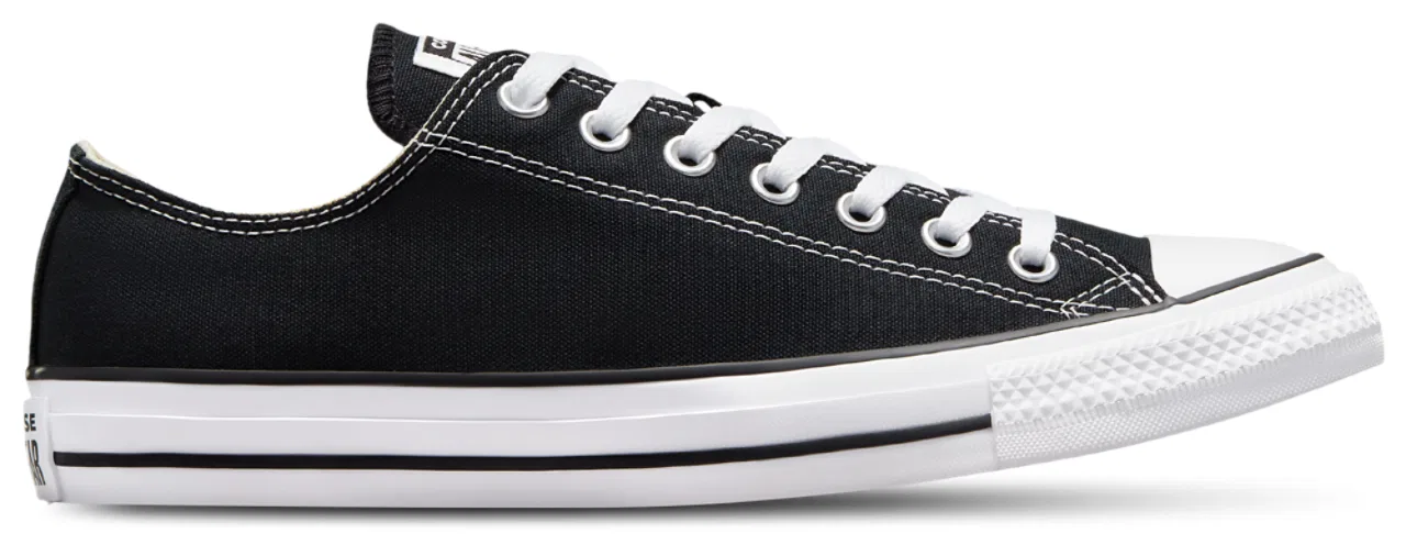 Кеды для мальчиков All Star Low Top Converse, черный/белый — фото 2