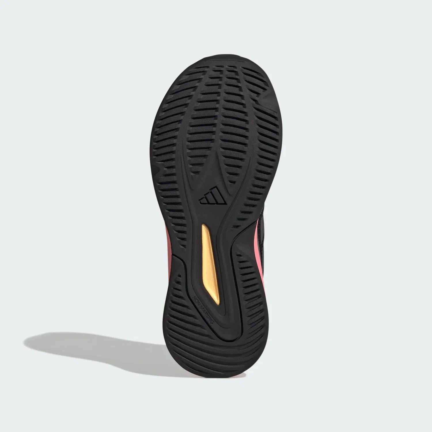 Детские кроссовки с шнуровкой Fortarun 4.0 Kids Adidas, Schwarz Fliederrosa — фото 4